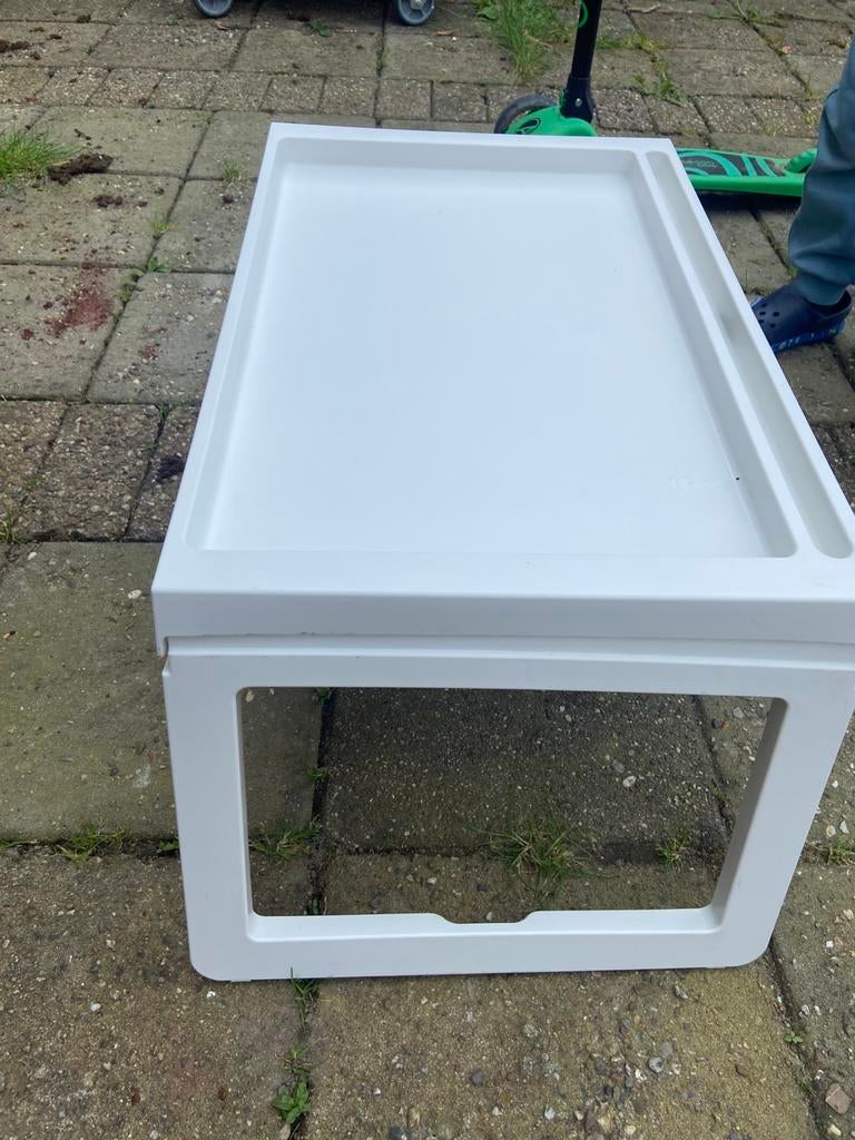 laptop houder wit ikea zgn, Ophalen of Verzenden, Zo goed als nieuw