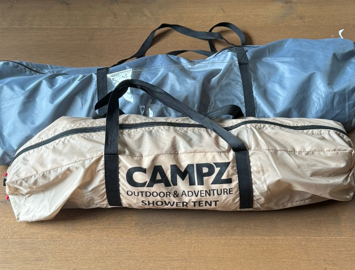 Shower tent campz, Ophalen, Nieuw