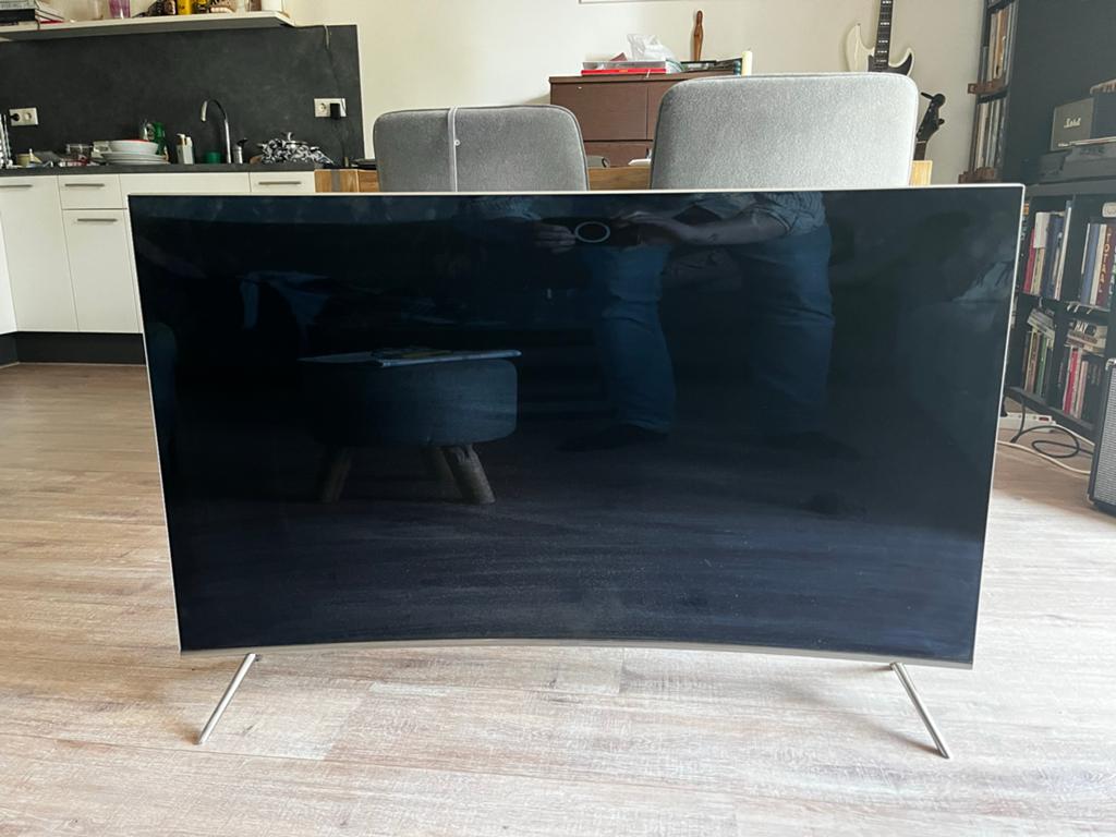 Samsung Curved 4K Smart TV UE49KS7500, Ophalen, LED, 50 Hz, Zo goed als nieuw