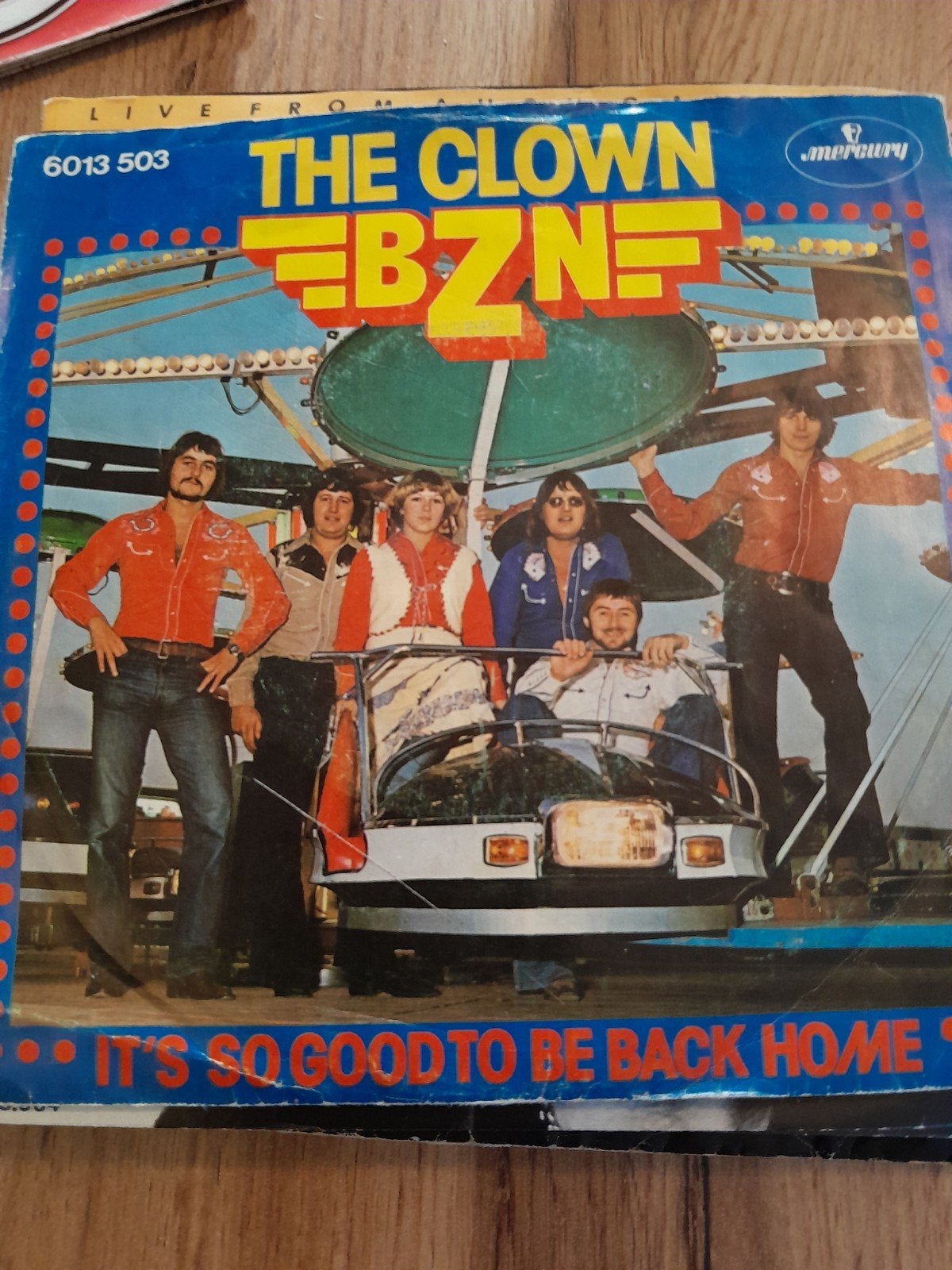 BZN 7inch the clown, Ophalen of Verzenden, Zo goed als nieuw, Pop