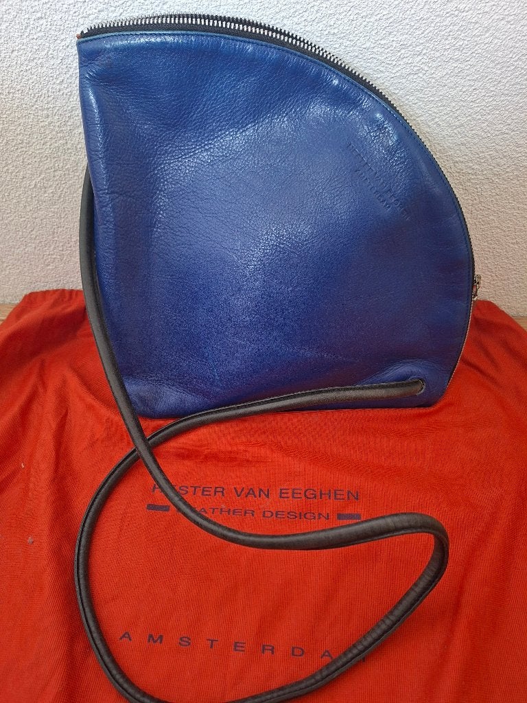 Grote handtas Hester van Eeghen, Overige merken, Gebruikt, Blauw, Ophalen of Verzenden
