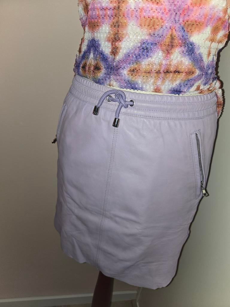 Ibana Lila Faux-Lederen Short/Rok - Zacht & Soepel | Maat 36, Kleding | Dames, Rokken, Paars, Ophalen of Verzenden, Zo goed als nieuw