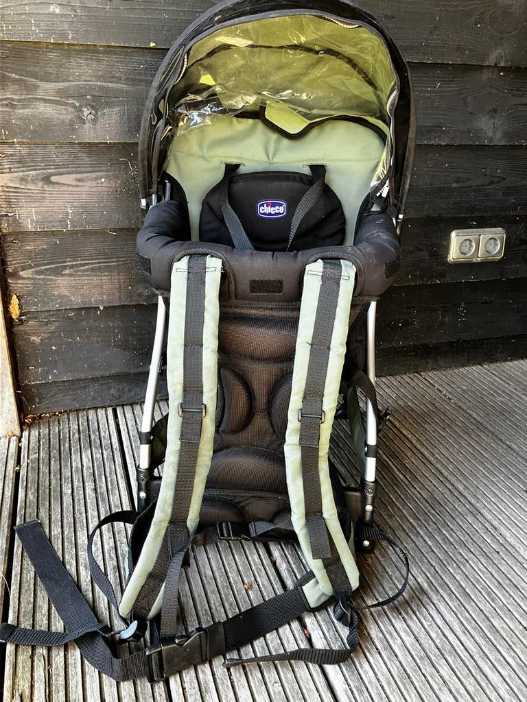 Chicco Rugdrager Caddy groen, Gebruikt, Ophalen of Verzenden, Chicco, Rug