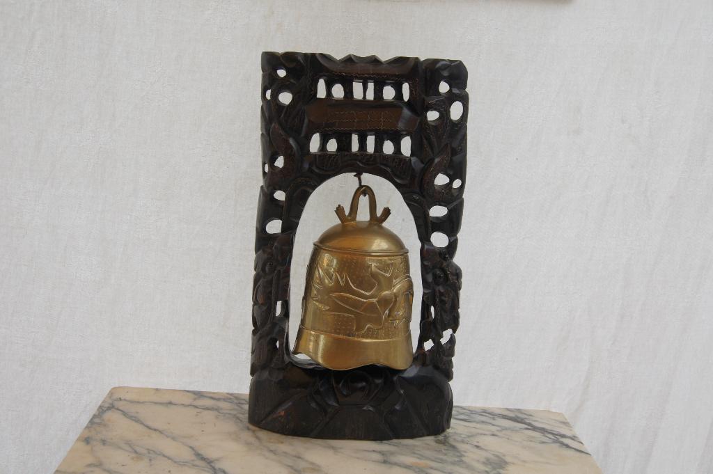 Balineese gong, Ophalen of Verzenden, Hout, Houtsnijwerk