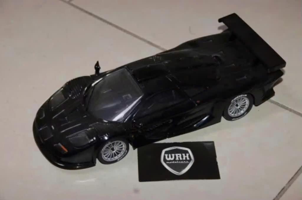 1:18 MCLAREN GTR LONGTAIL zwart no box UT models WRH, Hobby en Vrije tijd, Modelauto's | 1:18, Zo goed als nieuw, Auto, UT Models