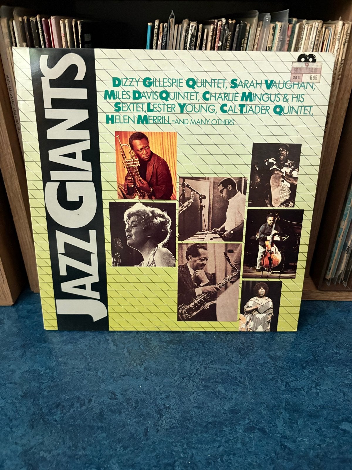 Jazz Giants - Dubbele LP Vinyl -Dizzy Gillespie, Miles Davis, Gebruikt, Ophalen of Verzenden, Complilatie, 12 inch