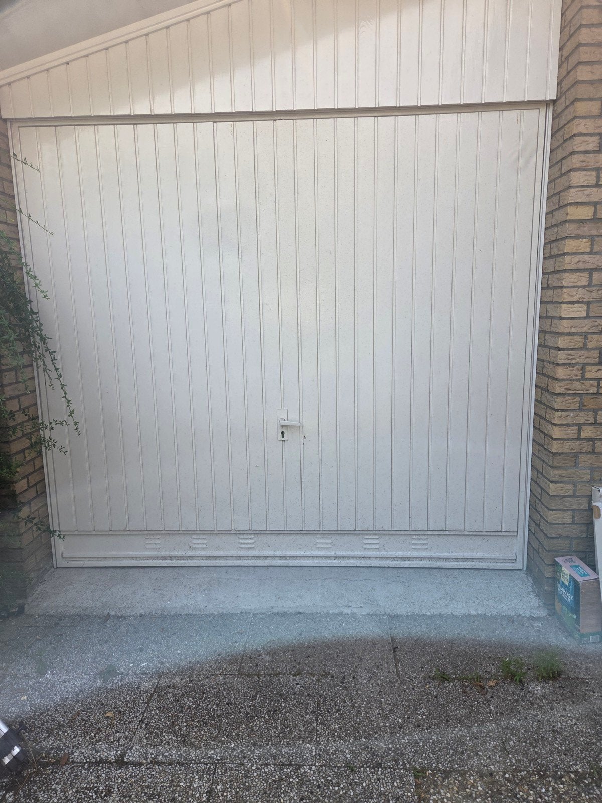 Garagedeur kanteldeur 210x230 cm (HxB), Doe-het-zelf en Verbouw, Deuren en Horren, Ophalen, Gebruikt, 120 cm of meer, Garagedeur