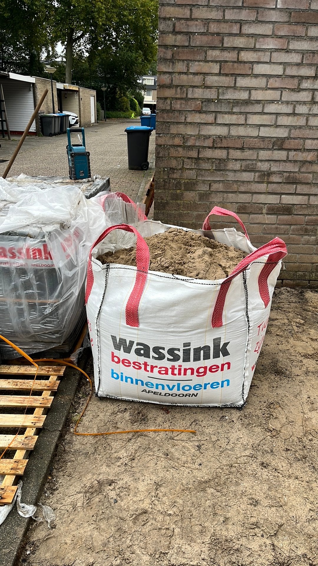 Straat zand, Tuin en Terras, Ophalen, Zo goed als nieuw, Ophoogzand