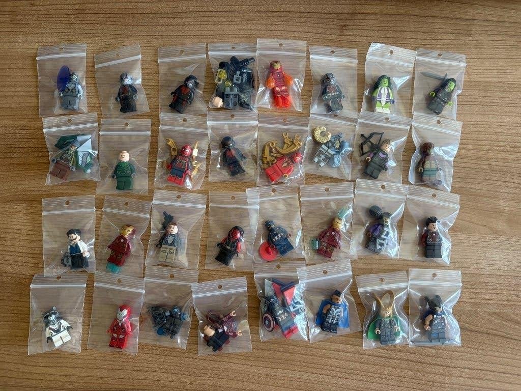 Lego Marvel Super Heroes partij figuren, Ophalen of Verzenden, Zo goed als nieuw, Lego