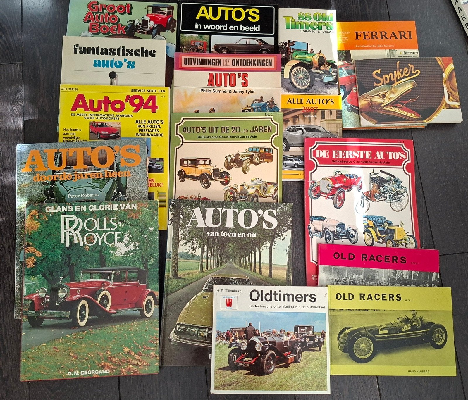 Diverse autoboeken, Ophalen, Zo goed als nieuw, Algemeen