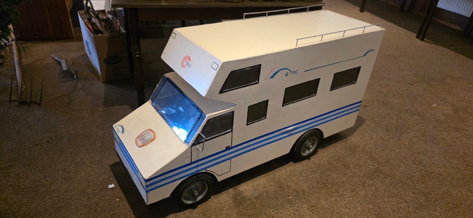 zeer leuk camper model, Ophalen