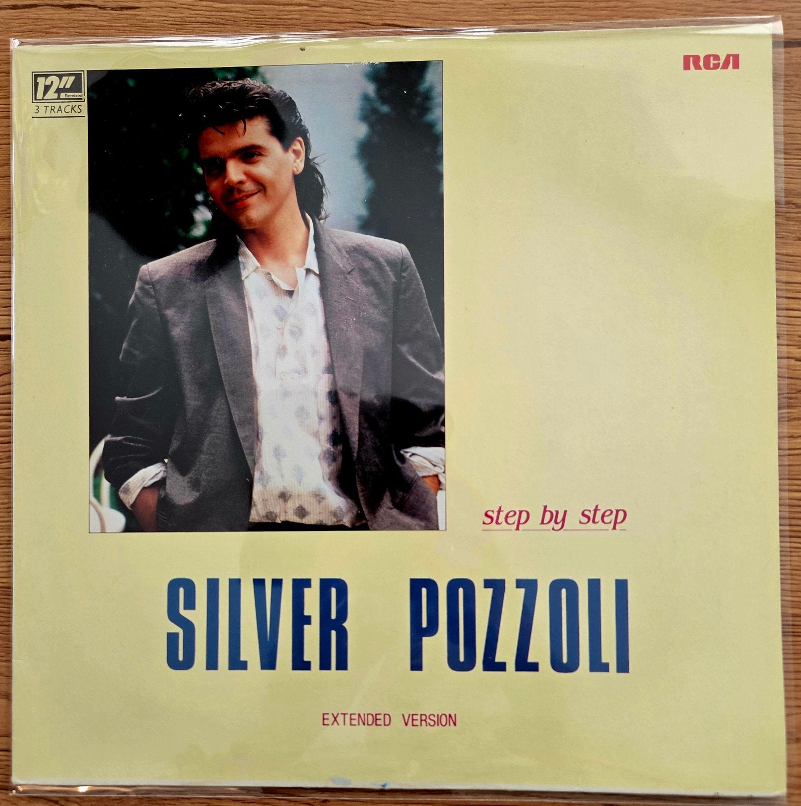 Silver Pozzoli - Step By Step, 12" Maxi Single, Ophalen of Verzenden