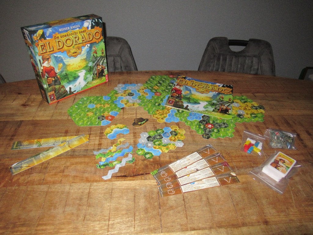 Nieuw spel De zoektocht naar El dorado van Reiner Knizia, Hobby en Vrije tijd, Gezelschapsspellen | Bordspellen, Ophalen of Verzenden
