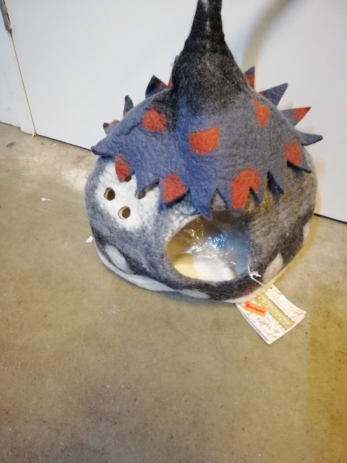 Kattenmand Dharma dog cat cave feeën huisjes 36x25x36 cm wol, Ophalen of Verzenden, Nieuw, Wol