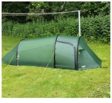 Wechsel Tempest 2 Lichtgewicht Trekkerstent incl. grondzeil, Ophalen of Verzenden, Zo goed als nieuw