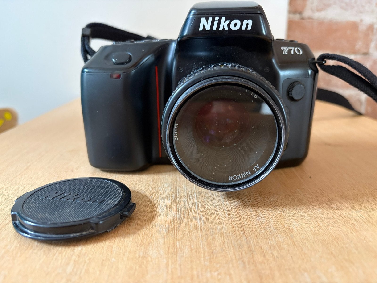 Nikon F70 body, Ophalen of Verzenden, Gebruikt, Spiegelreflex, Nikon