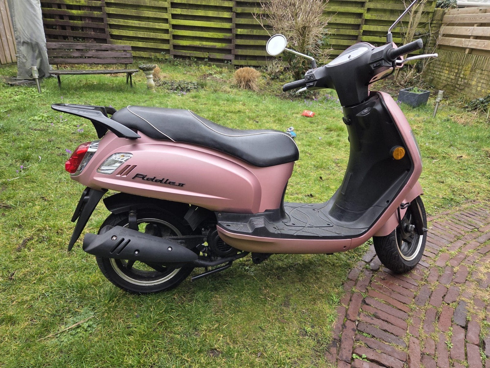 Sym Fiddle 2 scooter, Ophalen, Zo goed als nieuw, Benzine, Fiddle