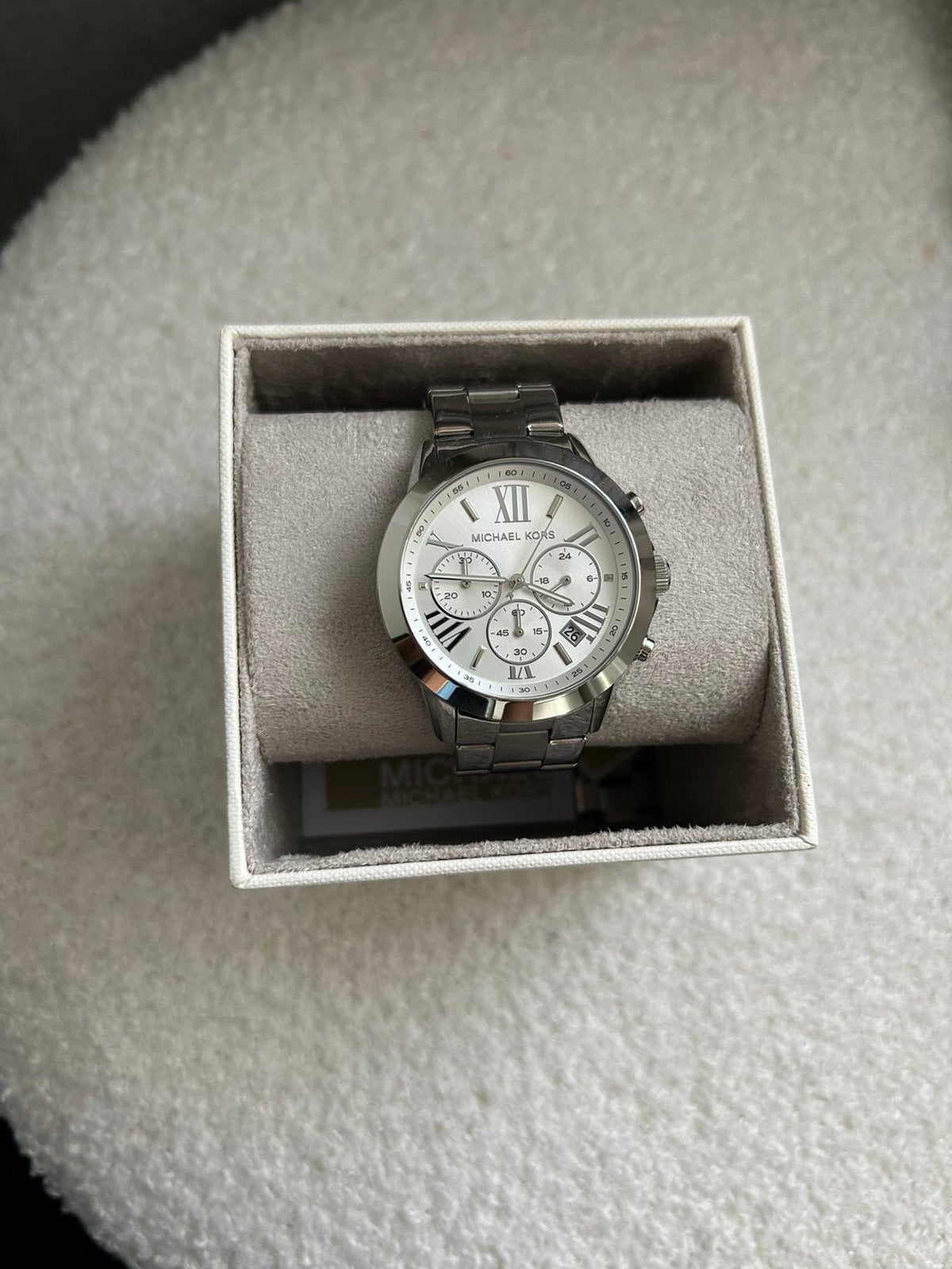 Michael Kors chronograaf, nieuw!, Overige merken, Staal, Polshorloge, Nieuw