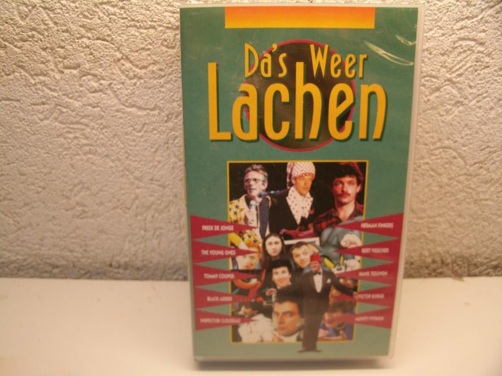 vhs 74b da's lachen oa freek de jonge tommy cooper, Cd's en Dvd's, VHS | Film, Alle leeftijden, Ophalen of Verzenden, Zo goed als nieuw