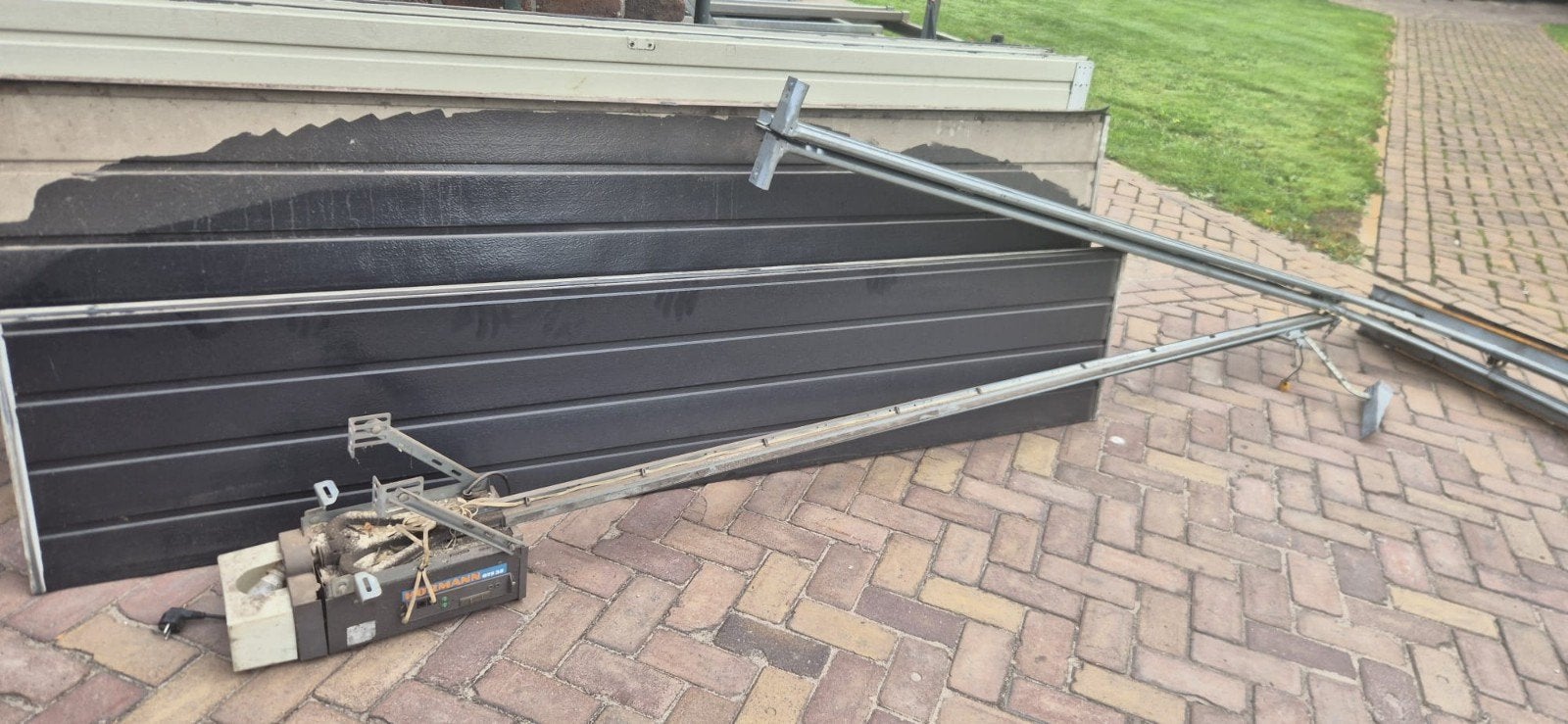 HORMANN garagedeur onderdelen, Ophalen, Gebruikt, Garagedeur, 120 cm of meer