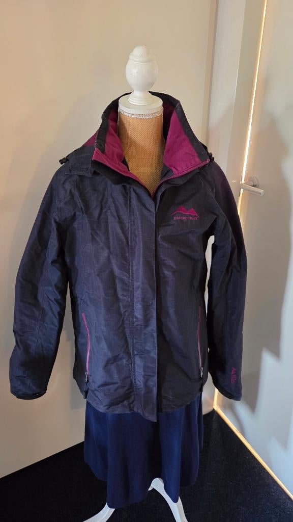 Crivit Outdoor jas van Nature Track maat 40/42, Maat 38/40 (M), Blauw, Ophalen of Verzenden, Crivit