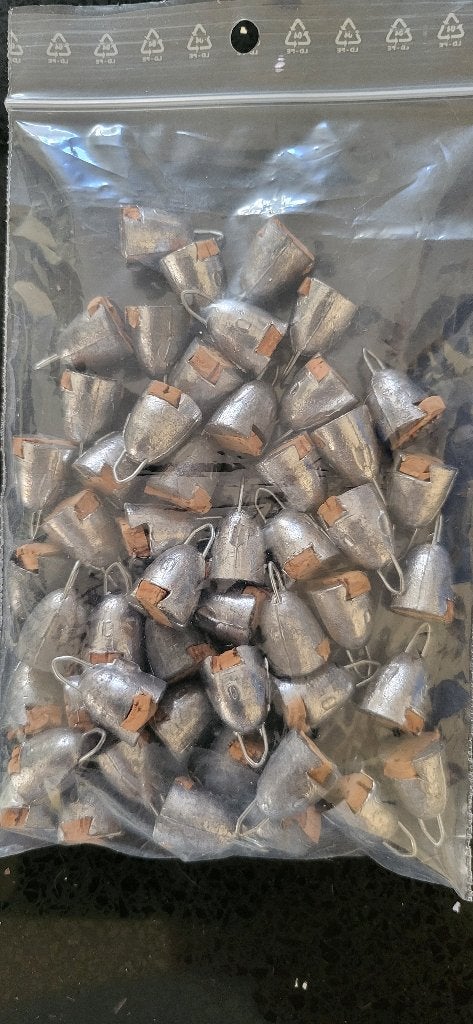 Peillood met kurk 10 gram 50x stuks koopje, Ophalen of Verzenden, Nieuw, Dobber of Lood
