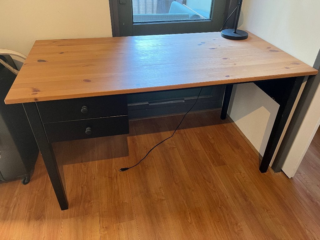 IKEA Arkelstorp Desk – Solid Wood – Excellent Condition, Ophalen, Hout, Zo goed als nieuw, 70 cm