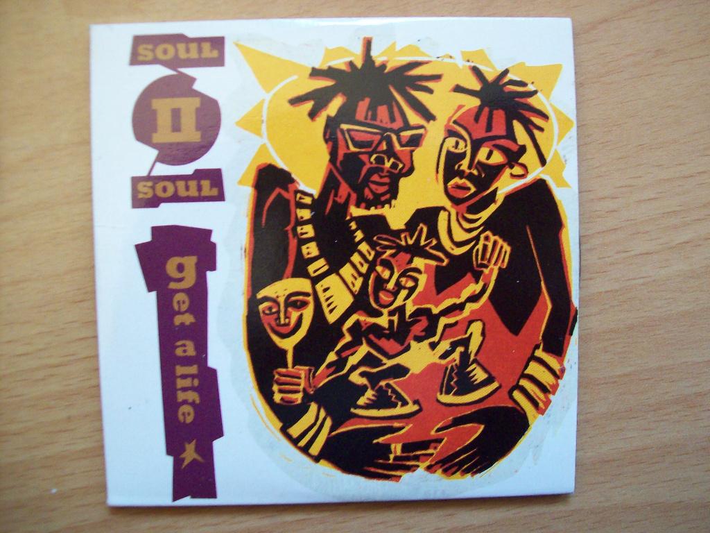 Soul II Soul - Get A Life (4-track) Soul/Funk, Electronic, 1 single, Ophalen of Verzenden, Gebruikt, Pop