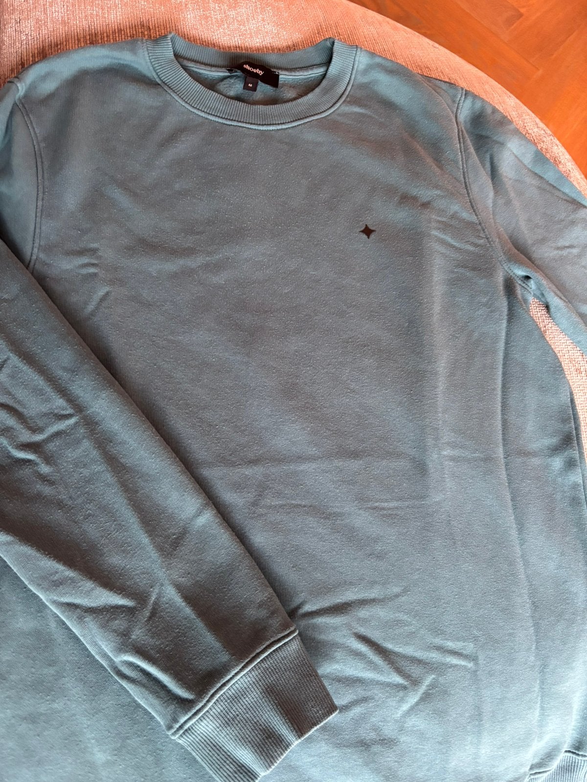 Heren sweater Shoeby maat m. Valt smal., Ophalen, Gedragen, Blauw