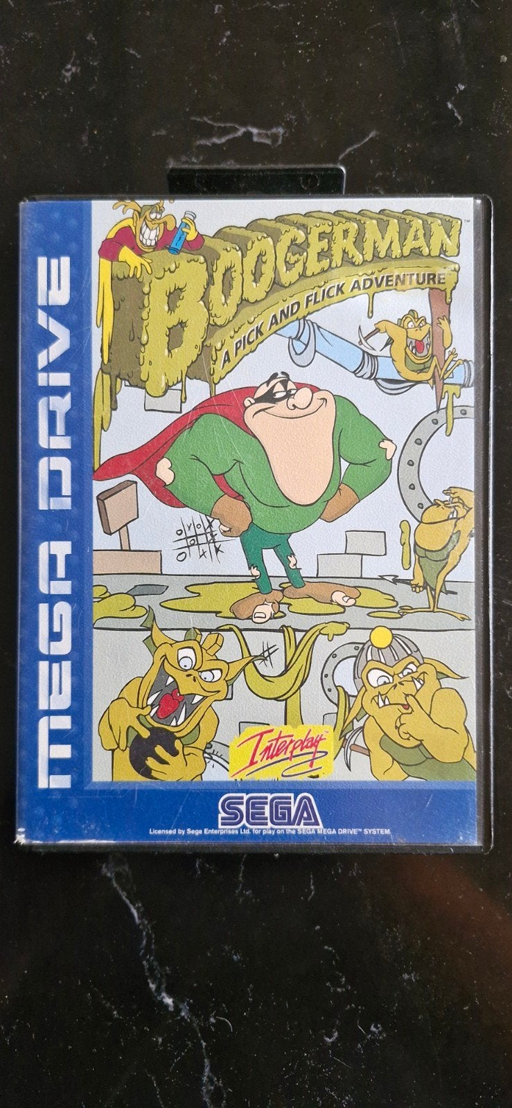 Boogerman: A Pick and Flick Adventure - Sega Mega Drive, Avontuur en Actie, Gebruikt, 1 speler, Ophalen of Verzenden