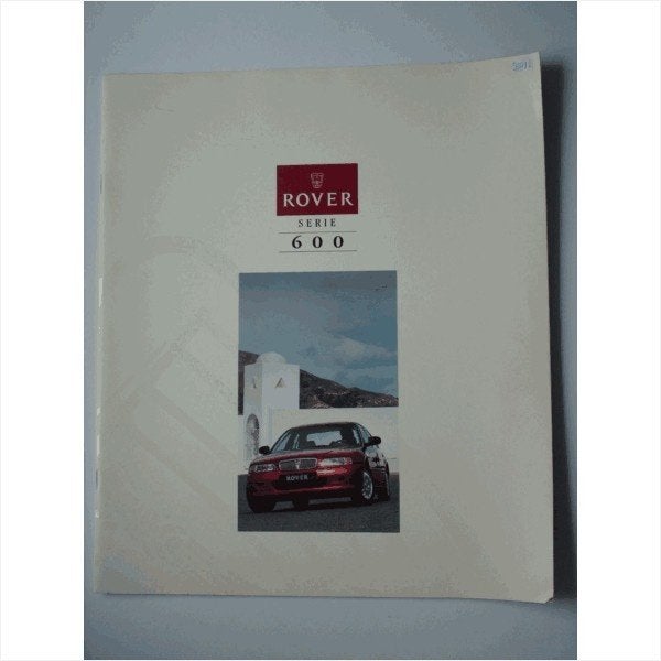 Rover 600 Brochure 1994 #1 Nederlands, Ophalen of Verzenden, Gelezen, Overige merken