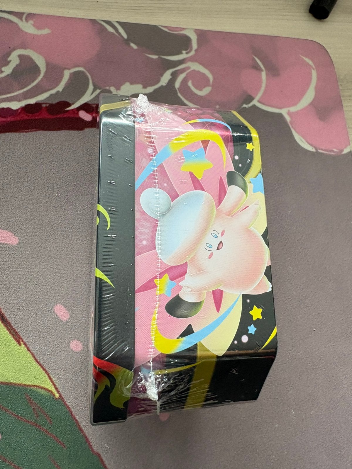 Mega Moonlit Mega Gengar ex Tin 4 Booster Pack Pokémon, Ophalen of Verzenden, Zo goed als nieuw