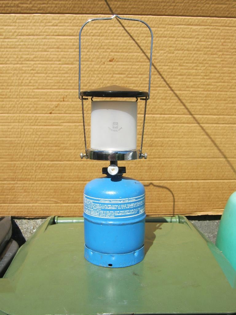 campingaz lamp te koop, Caravans en Kamperen, Ophalen, Zo goed als nieuw