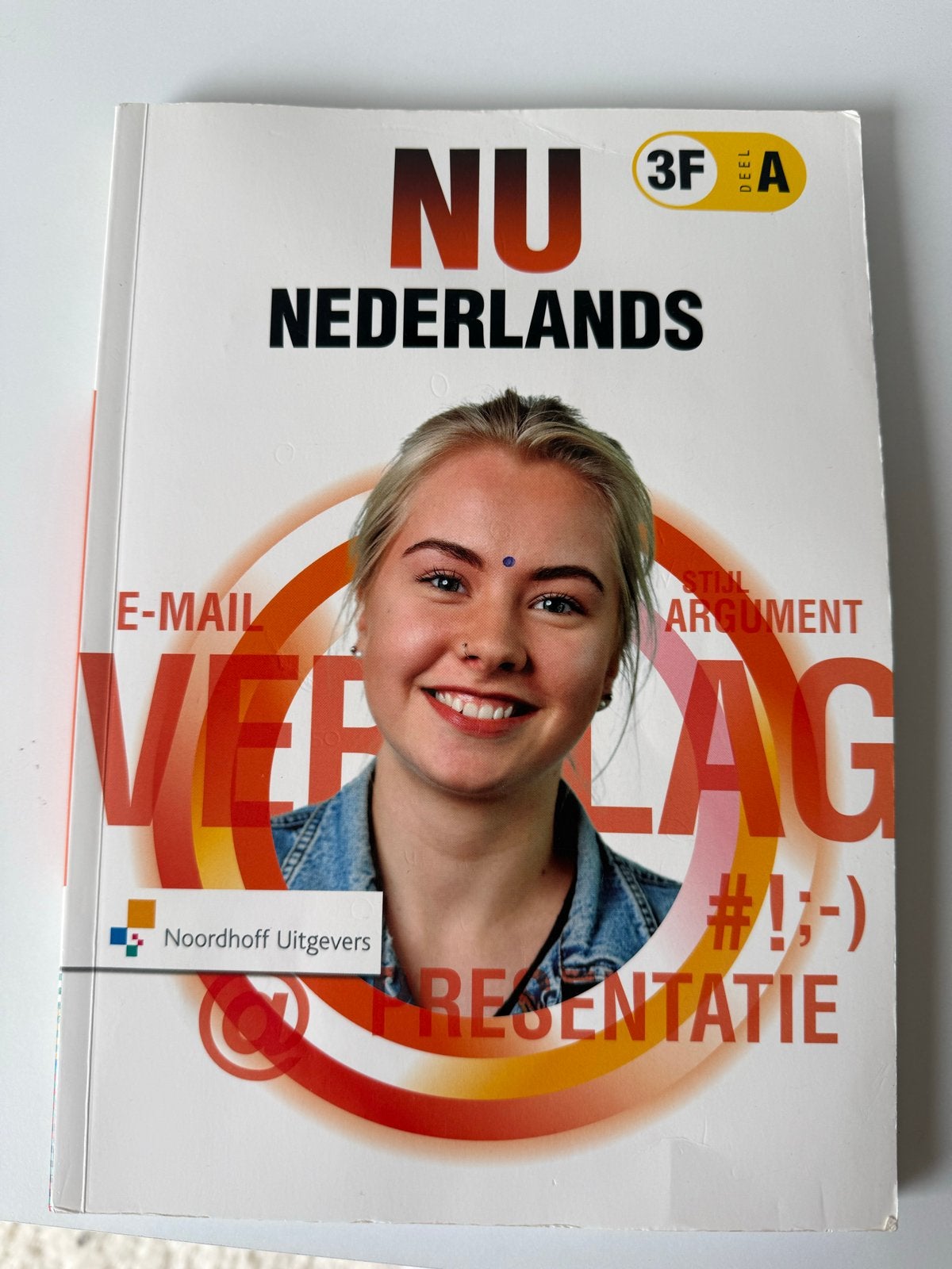 NU Nederlands 3F A - Tweede editie, Ophalen of Verzenden, Zo goed als nieuw, Overige niveaus, Nederlands