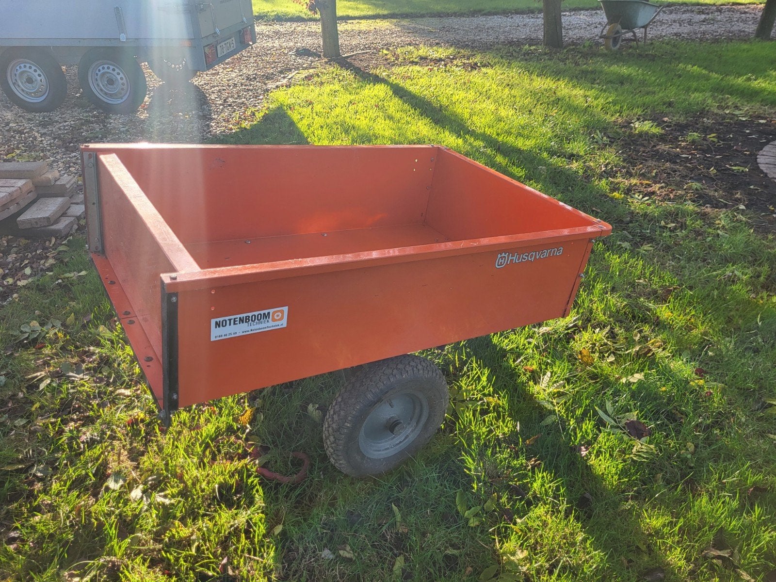 Aanhanger Husqvarna Utility Cart 1 - Handige Tuinwagen, Ophalen, Gebruikt