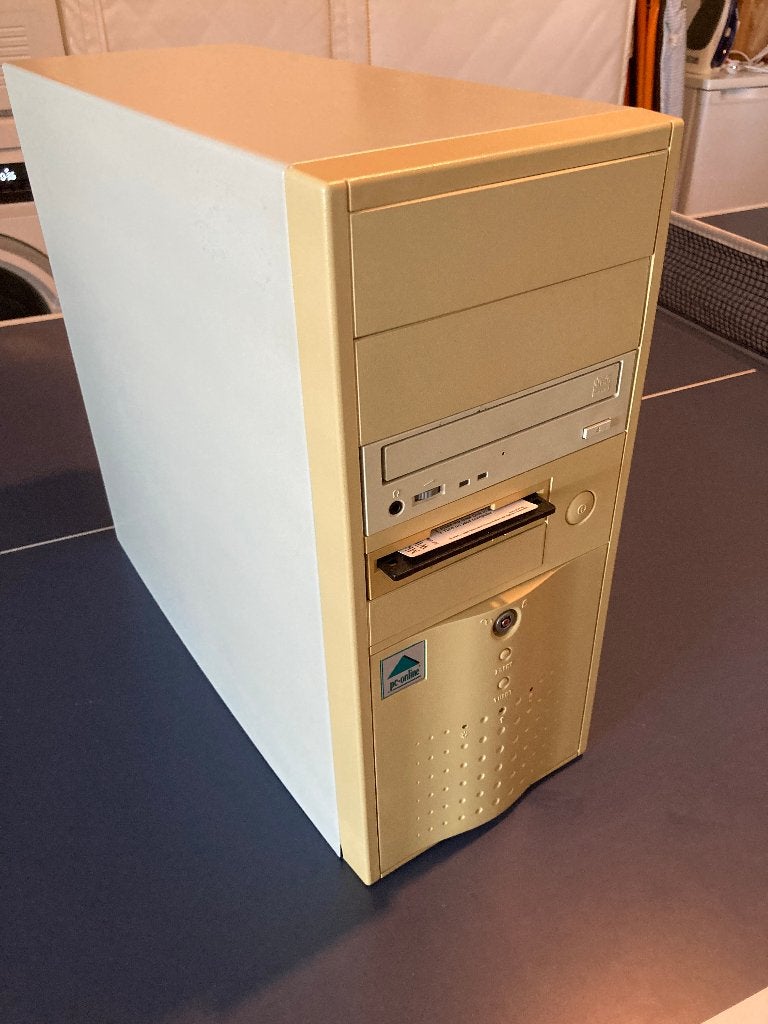 Retro PC Pentium mmx 200 mhz (period correct 1996/1997), Computers en Software, Ophalen