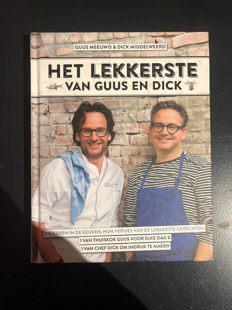 Het Lekkerste van Guus en Dick - Kookboek, Verzenden, Zo goed als nieuw, Nederland en België, Voorgerechten en Soepen