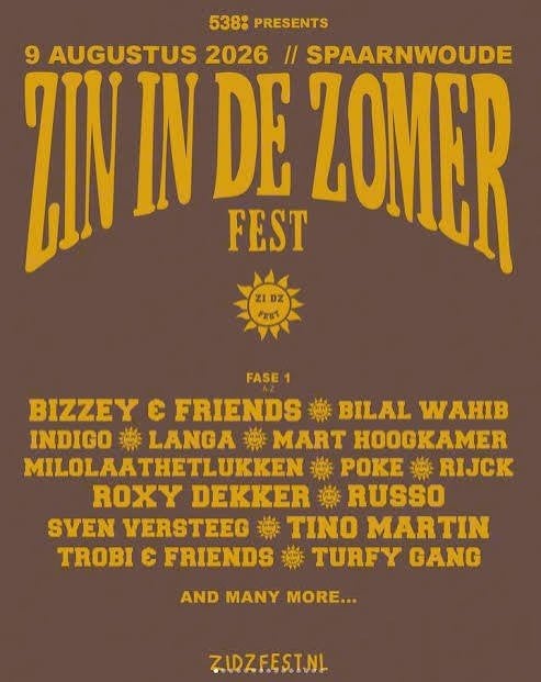 Zin de zomer fest 9 augustus Spaarnwoude, Twee personen