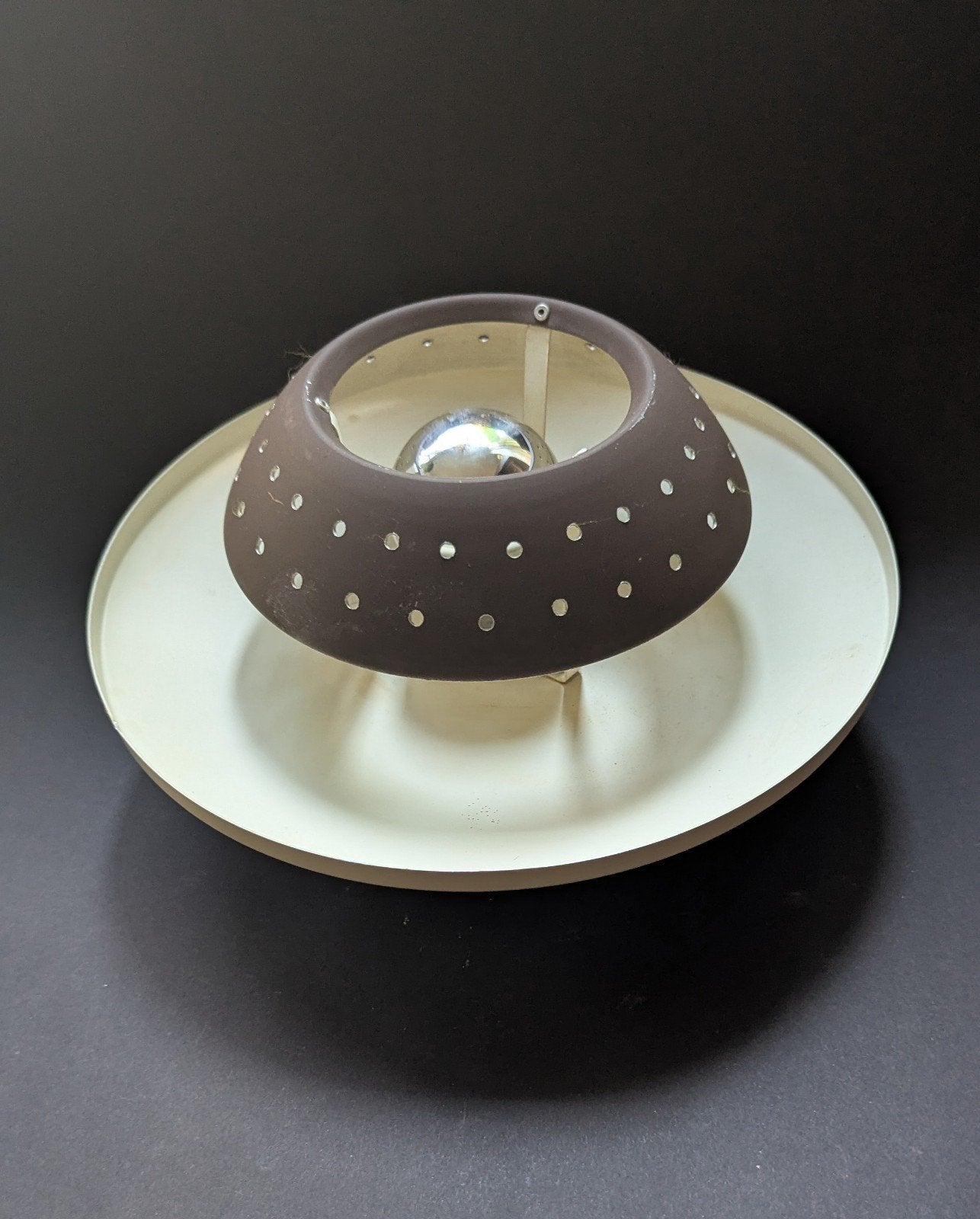 Dijkstra plafondlamp jaren 60, Ophalen of Verzenden
