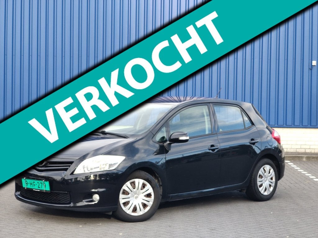 Toyota Auris Toyota Auris 1.6 2012|Stoelverwarming|Binnenkor, Auto's, Toyota, Voorwielaandrijving, Gebruikt, Zwart, 4 cilinders