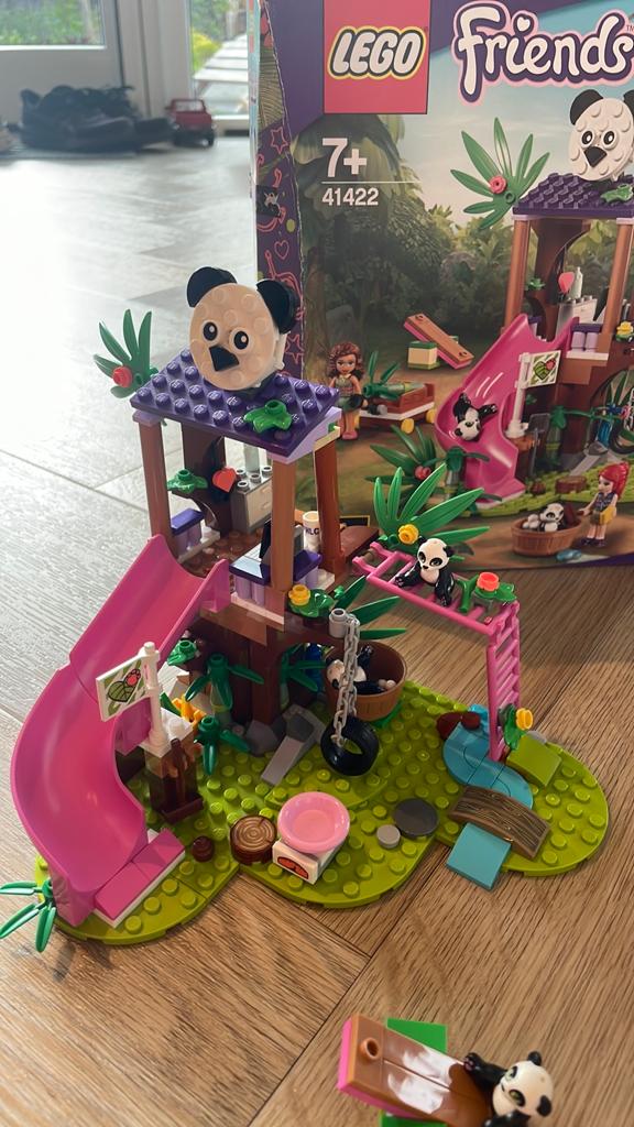Lego Friends 41422 Panda boomhut, Ophalen of Verzenden, Zo goed als nieuw
