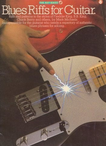 Blues Riffs for Guitar by Mark Michaels-riff series-ook TAB, Les of Cursus, Ophalen of Verzenden, Blues, Gitaar