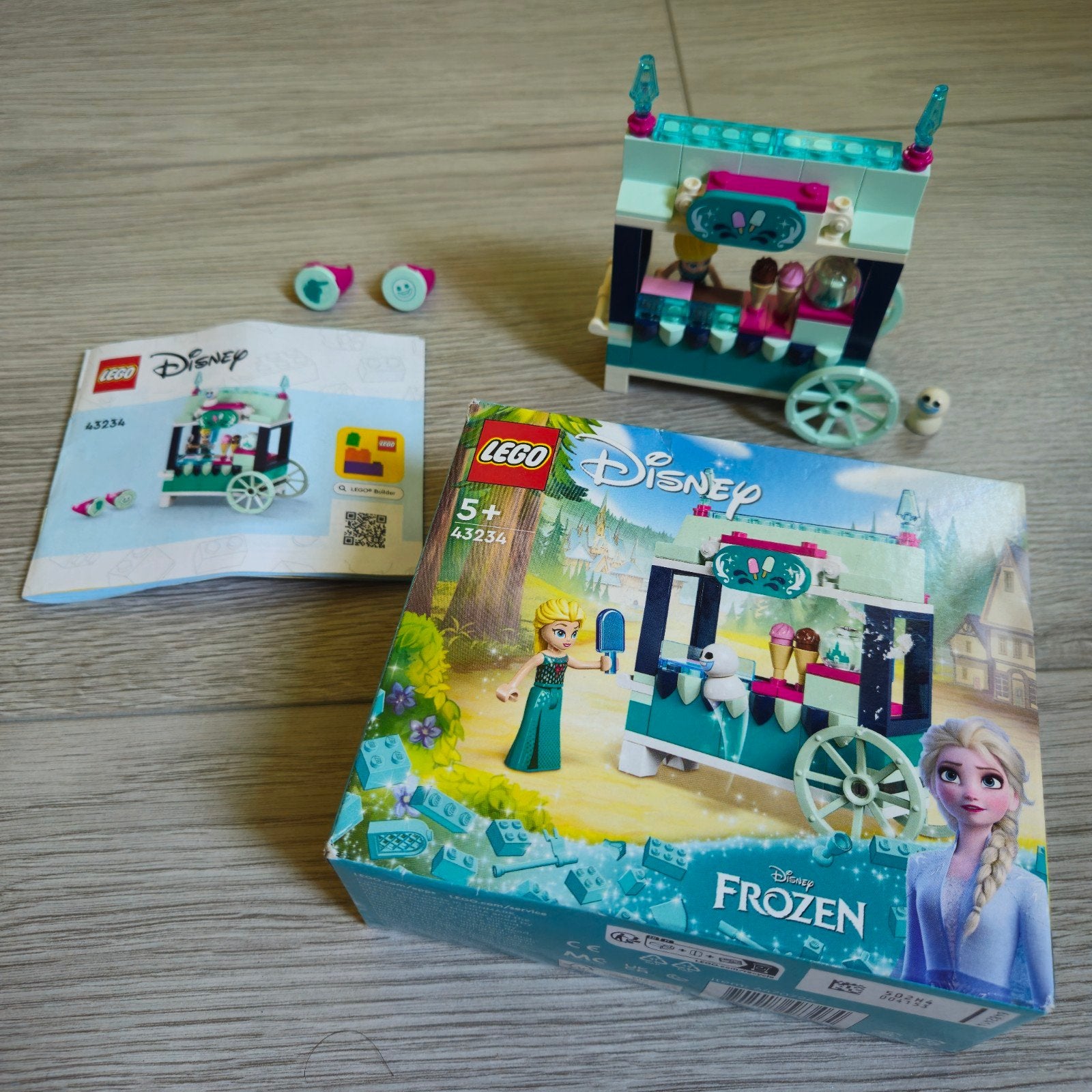 Kastopruiming: LEGO Disney Frozen IJskarretje (43234), Lego, Ophalen of Verzenden, Zo goed als nieuw, Disney
