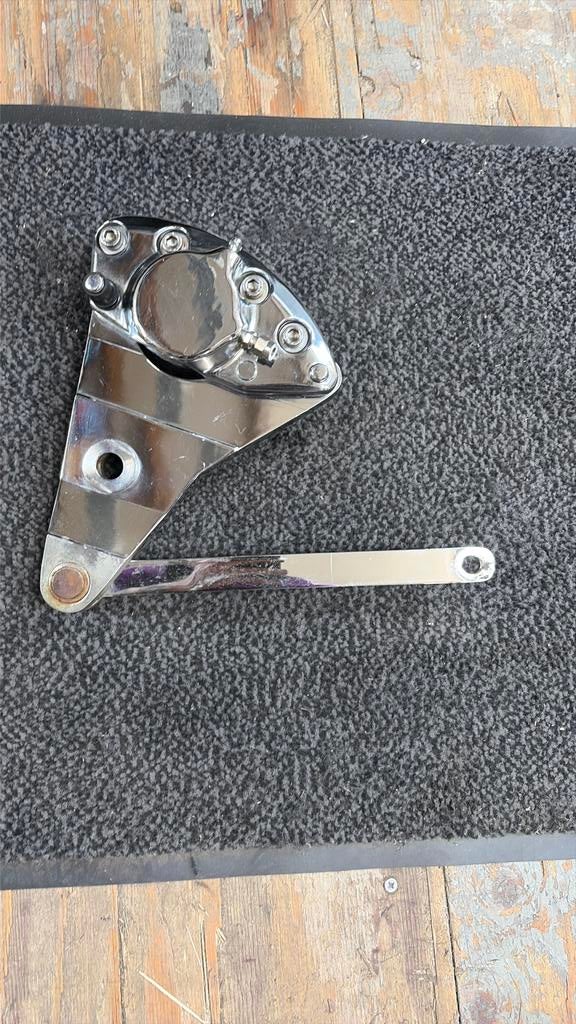 Remklauw banaan shovelhead chroom, Motoren, Gebruikt, Straat 4, Ophalen of Verzenden, Harley davidson