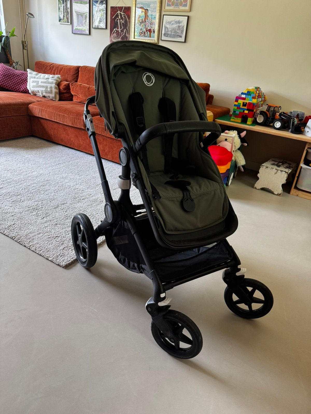 Bugaboo fox 3 met maxi cosi en isofix, Verstelbare duwstang, Bugaboo, Zo goed als nieuw, Ophalen