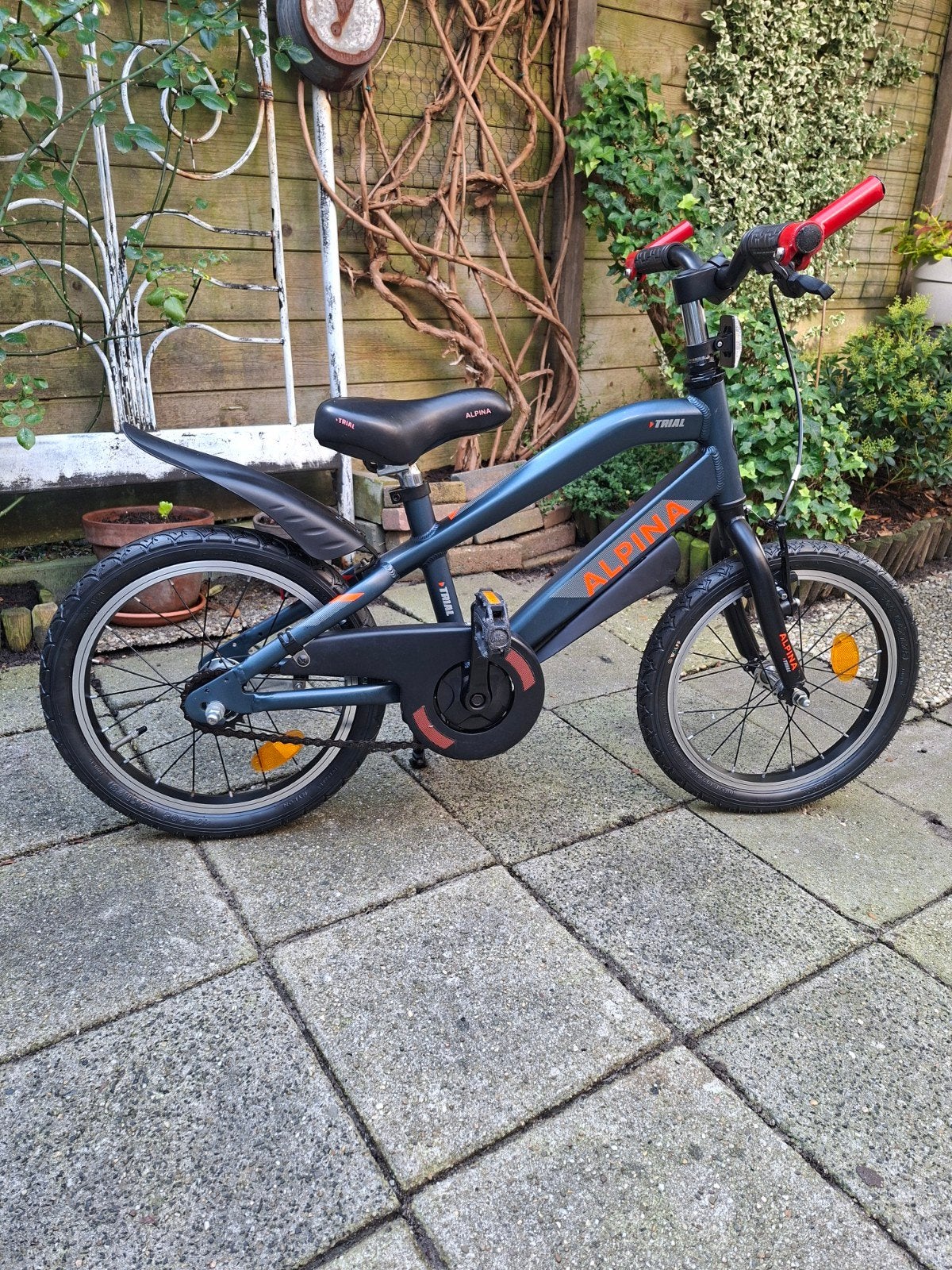 jongensfiets 16 inch Alpina Trial., Ophalen, Zo goed als nieuw, 16 inch