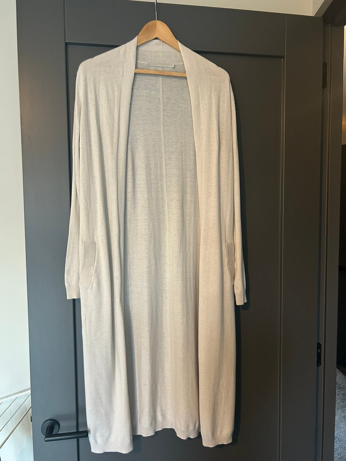 Dun lange gebreid vestje van Yaya in maat L creme, Verzenden, Gedragen, Maat 42/44 (L), Overige kleuren