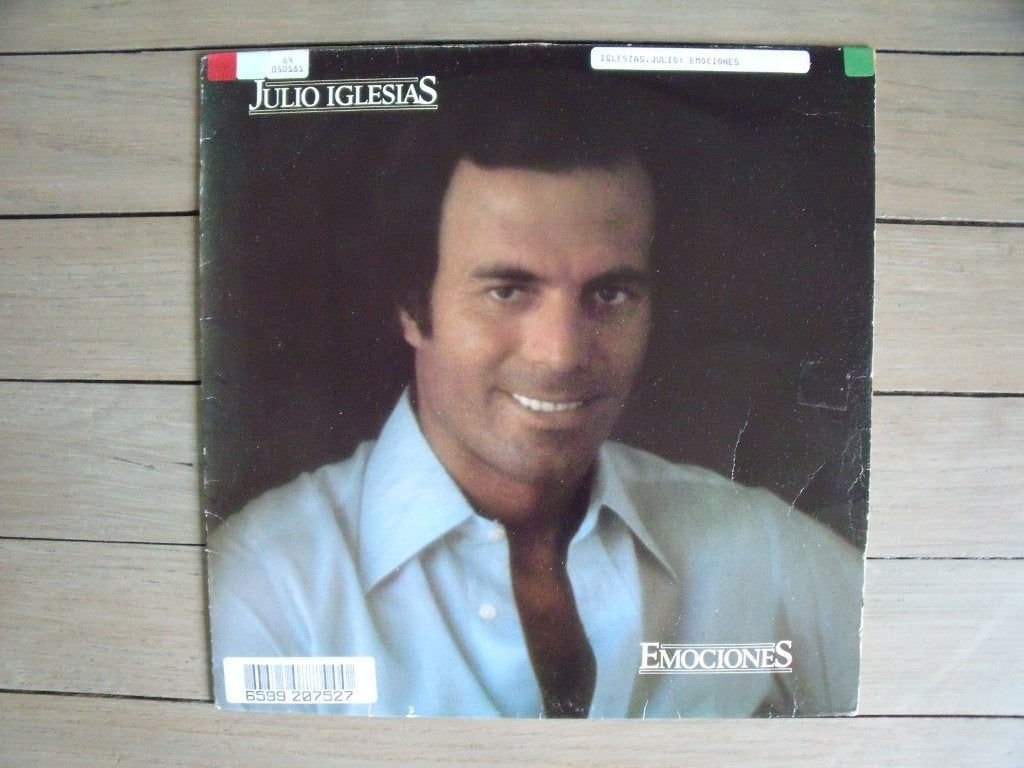 Julio Iglesias - Emociones, LP, Gebruikt, Ophalen of Verzenden, 12 inch