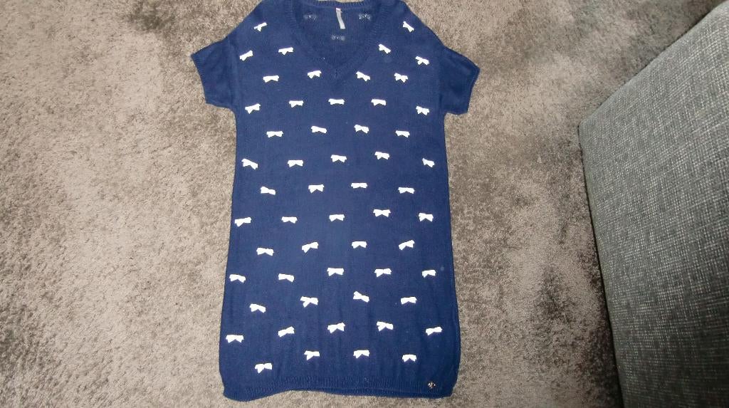 Gebreid jurkje  Scee by Twinset  maat 40, Kleding | Dames, Maat 38/40 (M), Blauw, Ophalen of Verzenden, Zo goed als nieuw