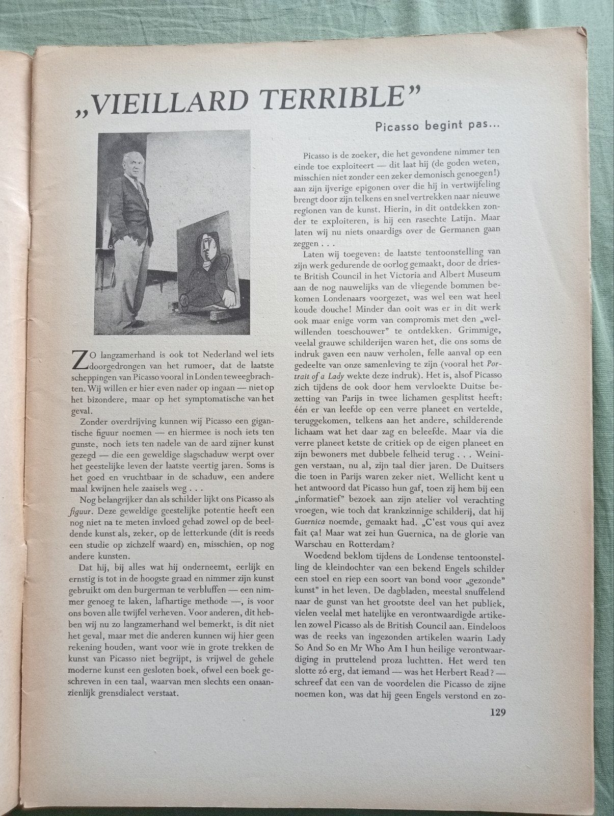 Kroniek van Kunst en Kultuur - Maart 1946, Ophalen of Verzenden, Gelezen, Overige typen